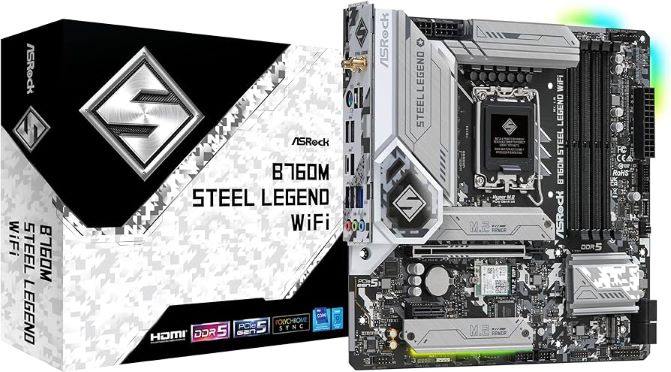 ASRock B760M Steel Legend WiFi